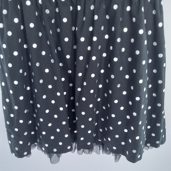 BLACK POPPY XL POLKA DOT PARTY DRESS - Picture 3 of 7